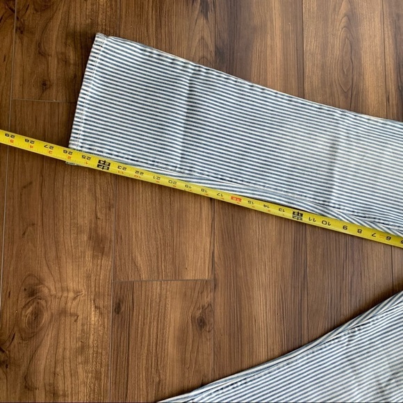 FRAME Engineer Striped Crop Mini Boot Normandie 25 - Picture 9 of 12